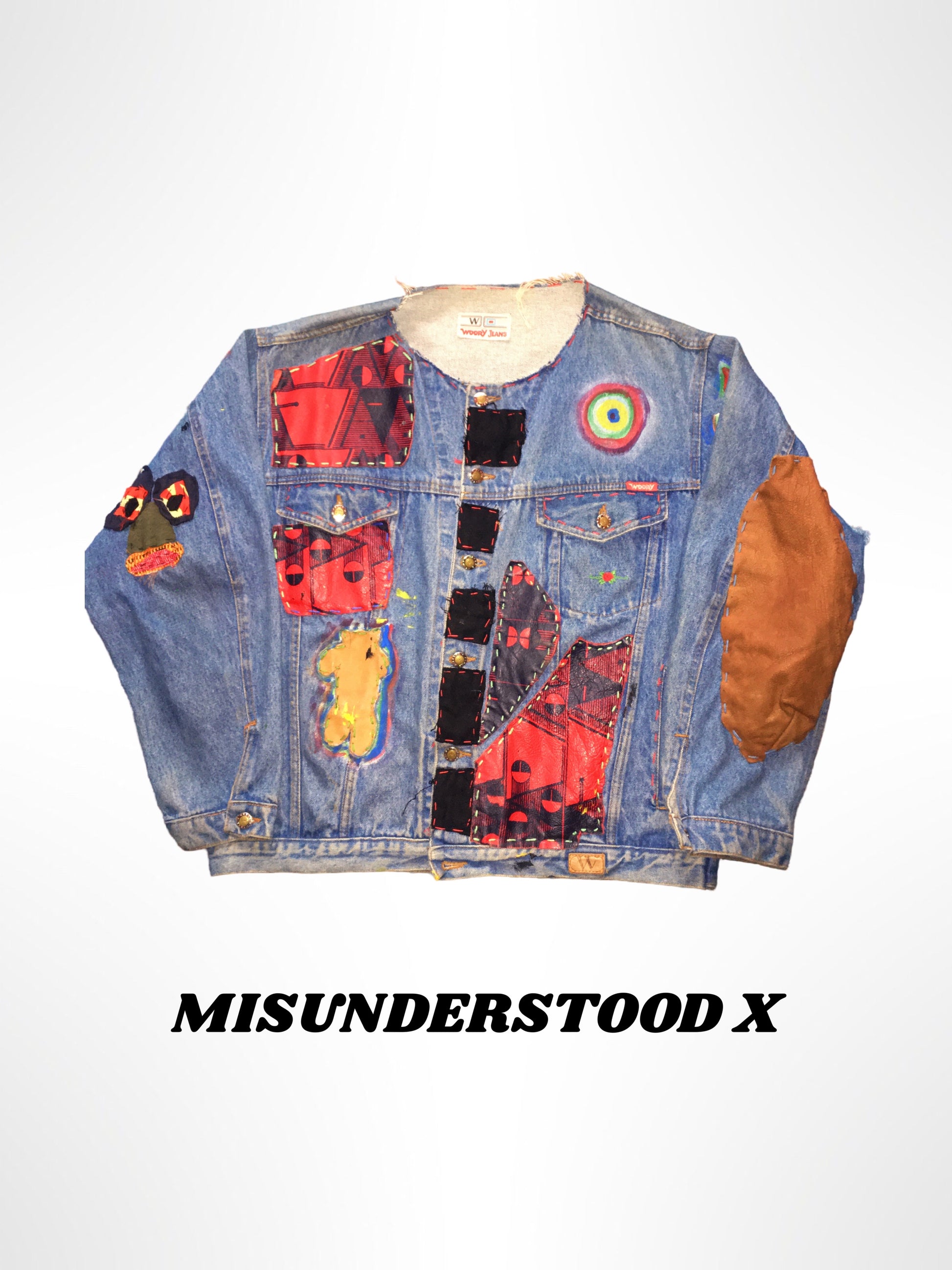 MISUNDERSTOOD X PATCHED JACKET